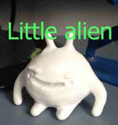 Little Alien 3D Printer Model