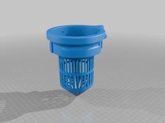 Big Single Planter For Hydro Tower 3D Printer Model