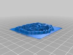 Blank For Keychain 3D Printer Model