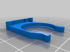 CR2025 Remote Control Battery Holder 3D Printer Model