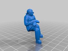 Bernie With Mittens 3D Printer Model