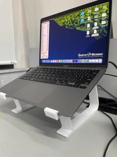 MacBook Air Stand M1, M2 & M3 – Laptop Stand 3D Printer Model