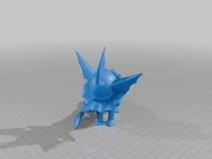 Vaporeon Multicolor 3D Printer Model