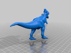 Christmas Dinosaur Ornament 3D Printer Model