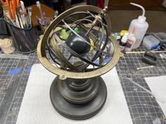 Armillary Sphere 3D Printer Model