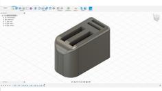 SD And Micro SD Card Holder 3D Printer Model