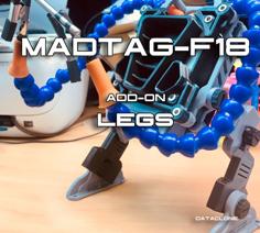 Madtag_f18 LEGS (ADD-ON) 3D Printer Model