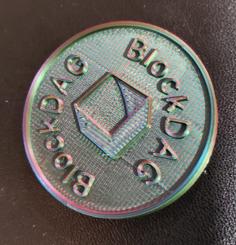 Unofficial BlockDAG Coin 3D Printer Model