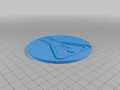 Erlenmeyer Flask Coaster (Coaster For Drinks) 3D Printer Model