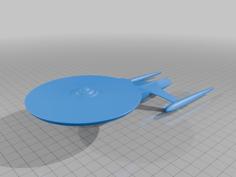 Majorana Class-Star Trek 3D Printer Model