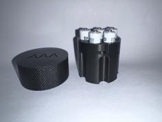 AA/AAA Battery Holder 3D Printer Model