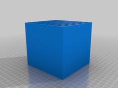 Stackable Zip Disk Holder 3D Printer Model