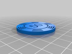 Poker Chips (not My Original Design) 3D Printer Model