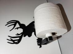 Toilet Roll Holder 3D Printer Model