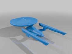 Star Trek Gilmore Class 3D Printer Model