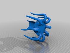 Octopus Candle Holder 3D Printer Model