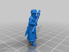 28mm Handgunner For Tabletop 3D Printer Model