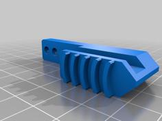 Laser Rotary Jaws Deluxe 3D Printer Model