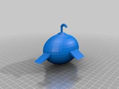 Blobfish Ornament 3D Printer Model