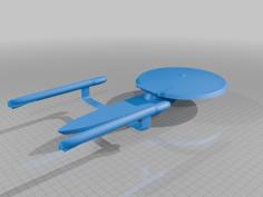 Excelsior Class-Star Trek 3D Printer Model