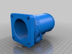 EGR Adapter Ssangyong Kyron 3D Printer Model