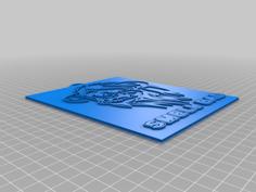 Ludo Sign 3D Printer Model