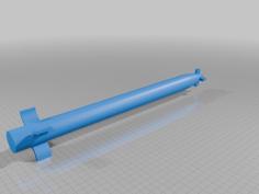 GMLRS Guided Rocket 3D Printer Model