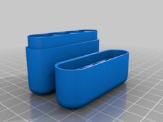 AA Battery Holder 3D Printer Model