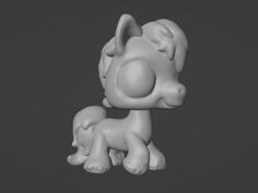 LPS Clydesdale Horse 3D Printer Model