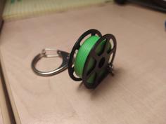 Filament Keychain 3D Printer Model