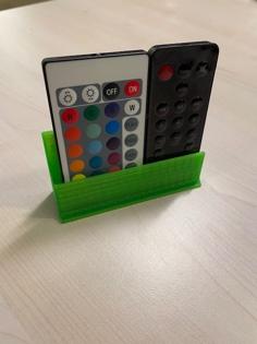 RGB Led Remote Control Holder 3D Printer Model