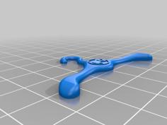 Barbie Clothes Hanger 3D Printer Model