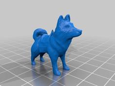 Riding Dog 3D Printer Model