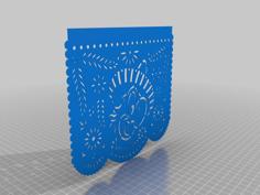 Three Caballeros – Papel Picado – Inspired By EPCOT’s Gran Fiesta Tour 3D Printer Model