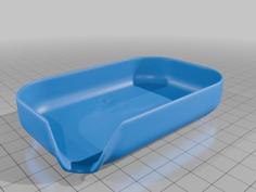 Simple Soap Tray With Logo 3D Printer Model