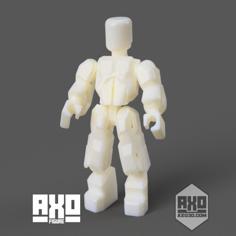 AXO – Awesome Action Figure / Minifig 3D Printer Model