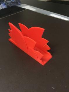 Paper Towel Holder Sydney Opera House 3D Printer Model