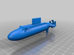 Submarine 3D Printer Model