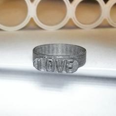 Love Ring 3D Printer Model