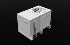 Roof Top Air Conditioner 3D Printer Model