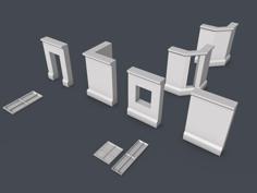 Simple Modular Set 3D Printer Model