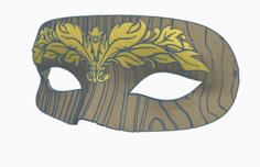 Forest Masquerade Mask 3D Printer Model