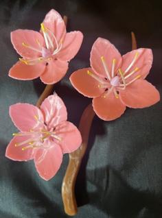 Cherry Blossom – Easy Stamen 3D Printer Model