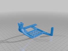 FRSKY TR10 Receiver Tray Antenna Mount 3D Printer Model