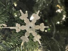 Snowflake Ornaments 3D Printer Model