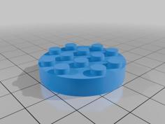 Lego Compatible Brick Magnet 3D Printer Model