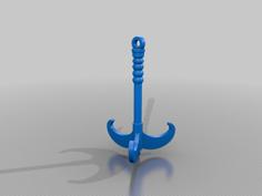 Grappling Hook 3D Printer Model