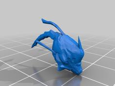 Warframe Ash Action Figure 3D Printer Model