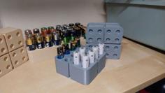 Stackable Battery Box 3D Printer Model