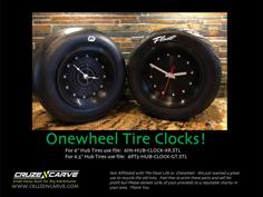 Onewheel Tire Clocks 3D Printer Model